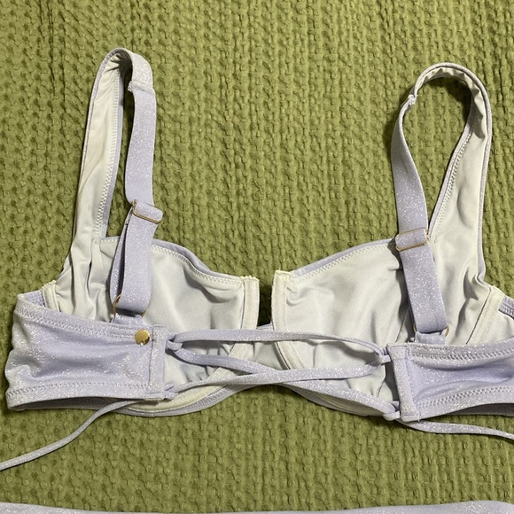 Victoria’s Secret Lilac Shimmer Bikini 34D/S - Picture 4 of 6